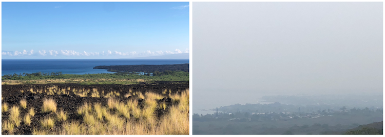 Visual effect of 'vog'